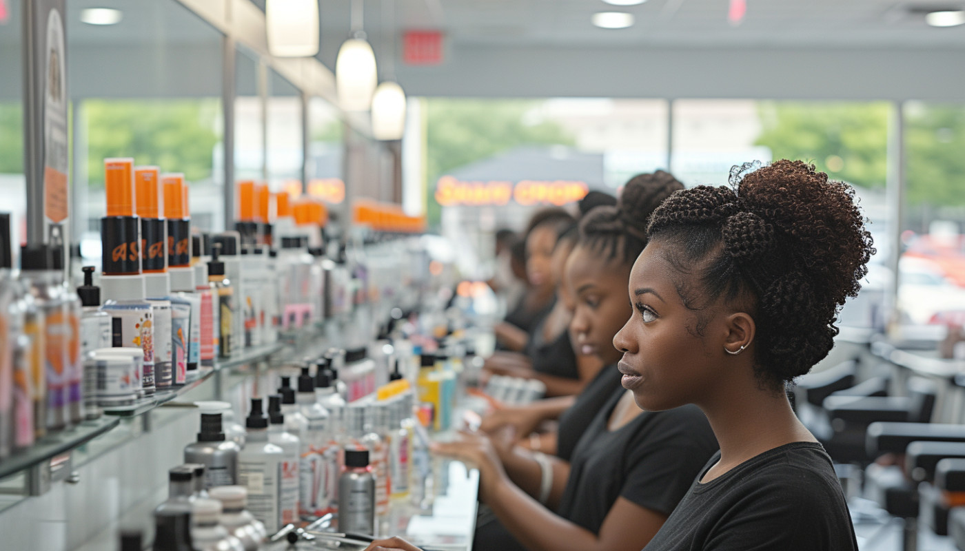 Les impacts économiques des salons de coiffure afro sur l'économie locale